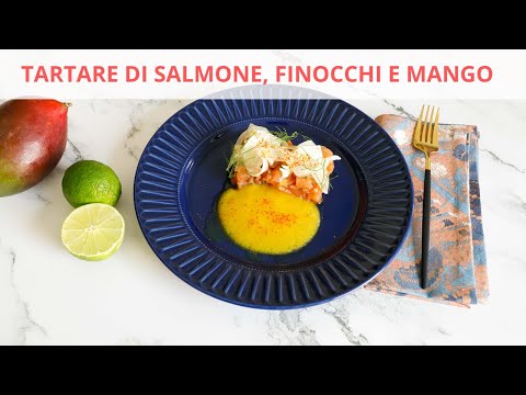 Video: Salmone Con Salsa Di Mango