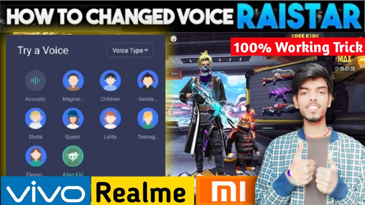 Free fire voice changer app 2023 Game turbo voice changer Voice