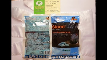 Thuốc Diệt Chuột Storm BafsĐức Dạng Gói 20 viên. Lh:0976.075.288