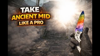 MASTER ANCIENT MID CONTROL LIKE A PRO | CS2 | RED ROOM & DONUT SMOKE
