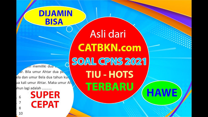 Youtube Soal Cpns 2018 Dan Kunci Jawaban Pembahasan Soal Cpns 2018 Youtube Soal Cpns 2018 Dan Kunci Jawaban Pembahasan Soal Cpns 2018