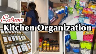 EXTREME KITCHEN ORGANIZATION|UNDER KITCHEN SINK, SPICE DRAWER, & MORE