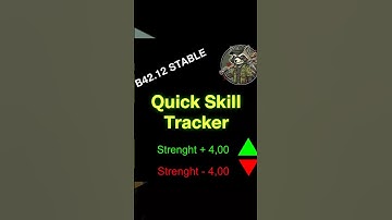 BEST XP Mod for Project Zomboid Build 42 - Quick Skill Tracker 📊