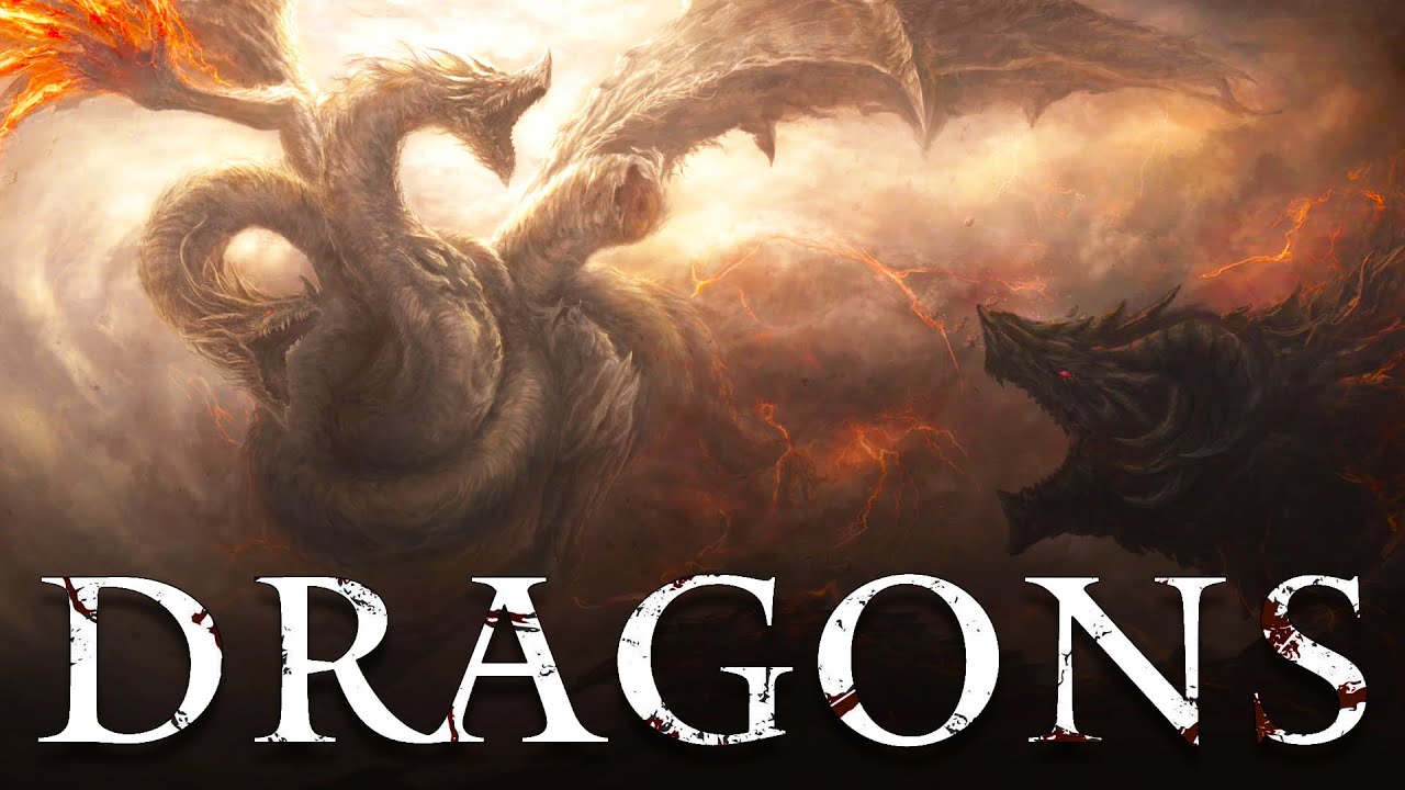 Fall Asleep to the Lore of ANCIENT DRAGONS  | ASMR Rain Ambiance | ELDEN RING