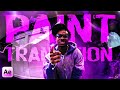 PAINT/MIXED MEDIA TRANSITION in AFTER EFFECTS
