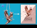 How to Design Beauty & Elegance Heels Poster in Canva Mobile | Fashion Poster Design Tutorial