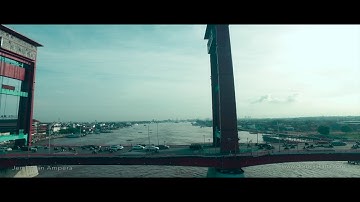 FOOTAGE JEMBATAN AMPERA DENGAN DRONE BY DOMEI