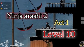 Ninja arashi 2 :- Level 10 Act 1 No Death.