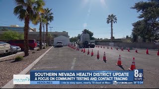 SNHD focusing on community COVID-19 testing, contact tracing