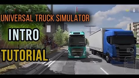 Intro tutorial UNIVERSAL TRUCK SIMULATOR by dual carbon