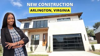 Luxury New Construction Tour in Arlington VA | 6 Bed Modern Home Near DC