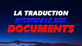 TRADUCTION INTEGRALE DES DOCUMENTS screenshot 3