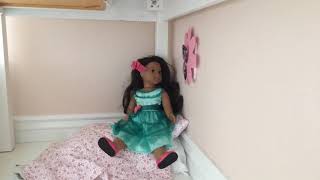 Lea Clark pool day~ American girl stop motion vlogs