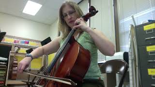 Cello Finger Patterns