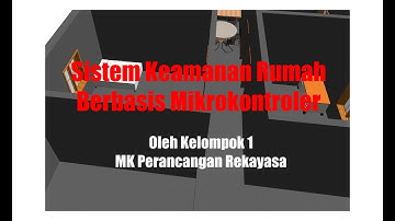 Rancangan sistem keamanan rumah berbasis mikrokontroler