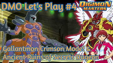 Gallantmon & Ancient Ruins of Secrets Dungeon!! - Digimon Masters Online Gameplay #4 - DMO Lets Play