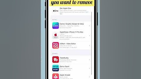 Remove unwanted subscriptions on iphone #iphonetricks #iphonehacks