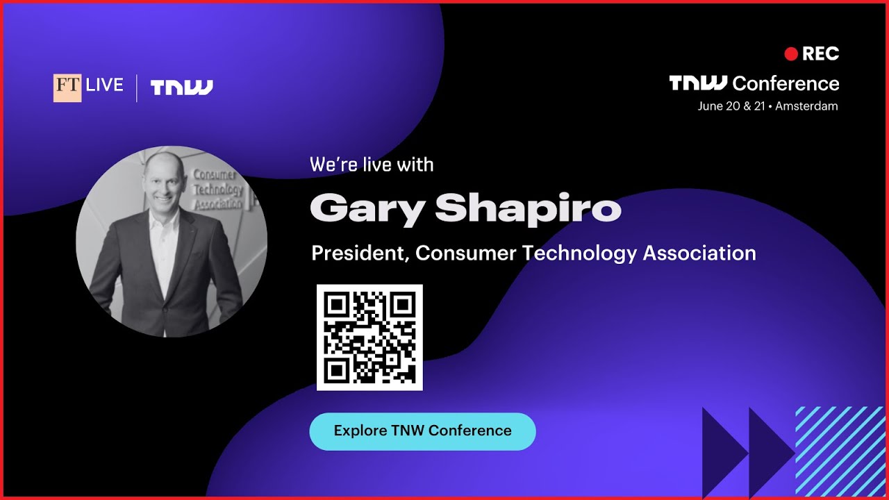 TNW Conference: Interview with Gary Shapiro, Consumer Technology Association