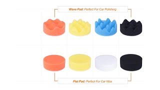 Car Foam Drill Polishing Pad Kit 22 PCS, 3 Inch Buffing Pads