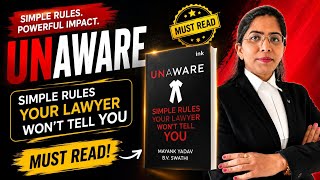 UNAWARE- Simple Rules Your Lawyer Wont Tell You - Must Read Book For All !! Must Watch !!