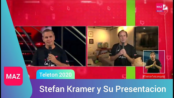 Revive La Espectacular Presentacion De Stefan Kramer | Teleton 2020