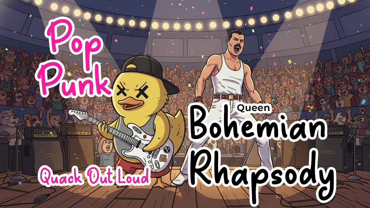 🔥 “The Most Amazing Bohemian Rhapsody” – Queen (Pop Punk Cover by Quack Out Loud) 🔥