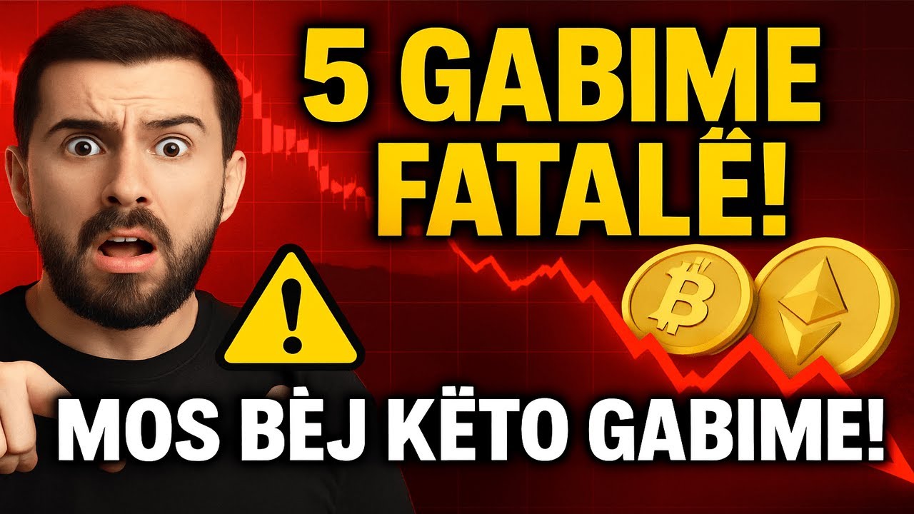 5 Gabimet më të mëdha që bëjnë fillestarët në kripto 2025