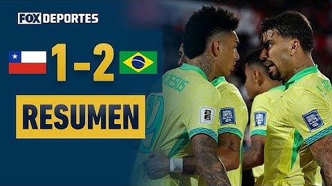 🥳 ¡VICTORIA DE BRASIL! | Chile 1-2 Brasil | HIGHLIGHTS | Jornada 9 | Eliminatorias CONMEBOL 2024