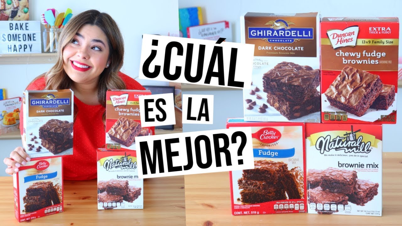 Qué Marca Hace Los Brownies MÁS RICOS? | RebeO - YouTube