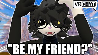 making friends in vrchat is impossible