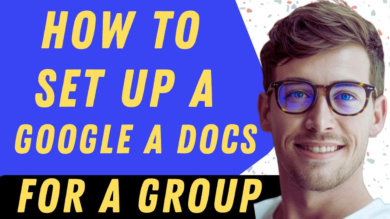 How To Set Up Google Docs For A Group - Full Guide - YouTube