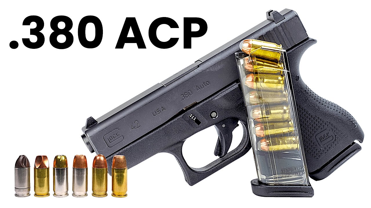 ¿Qué tan Bueno es el Calibre 380 ACP para Pistola? - YouTube