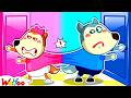 NEW | Mommy's Magic Sticky Shirt! Teaches Children To Be Friendly | Cartoons For Kids |Wolfoo Family