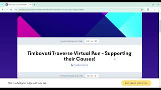 Virtual Run • Timbavati Traverse | How to sign up for GiveNGain Fundraising