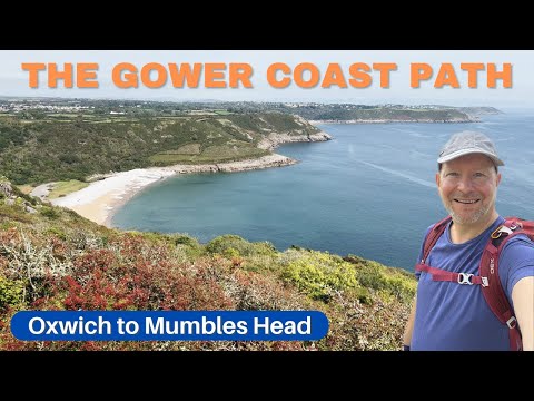 Walking the Gower coast path - Oxwich to Mumbles
