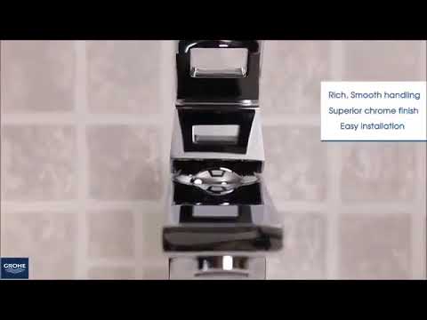 Однорычажный смеситель для раковины GROHE EUROCUBE