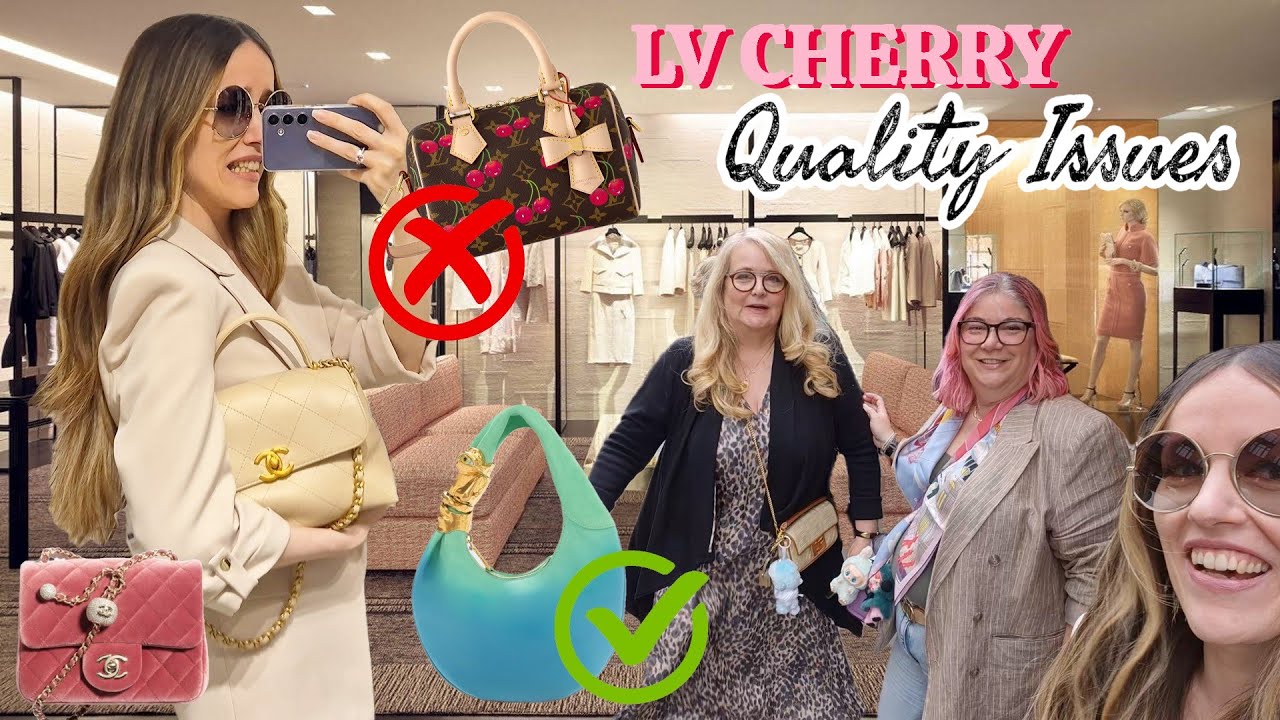 SHOCKING Louis Vuitton Cherry QUALITY ISSUES 🍒 London Luxury Shopping Vlog | CHANEL CELINE HARRODS 🔥