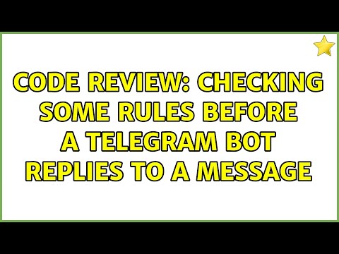 Code Review: Checking