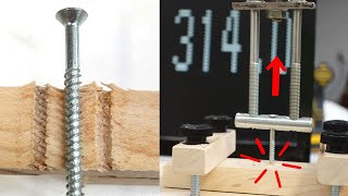 Yanking screws out of wood to test for strength by MatthiasWandel 155,455 views 6 months ago 10 minutes, 35 seconds