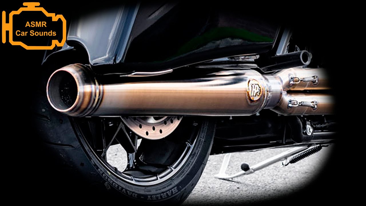 🔈 Harley Davidson - 3 Hours Engine Idle Sound | ASMR, Study, Relax