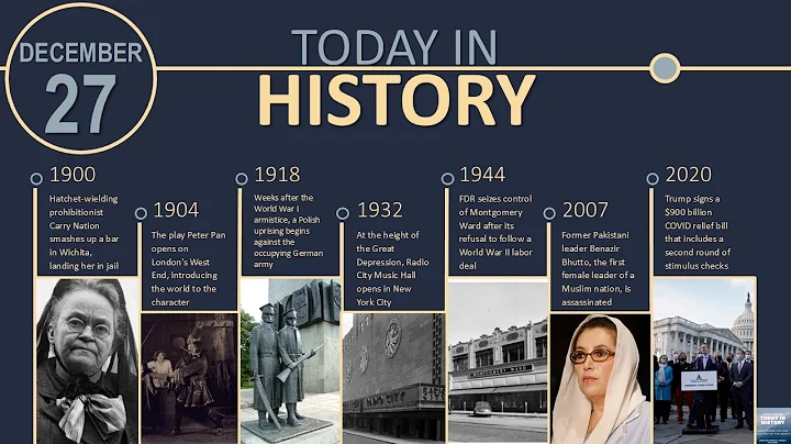 7 Events From Today in History! ⏱️📆 | Today in History December 27 (2024)
