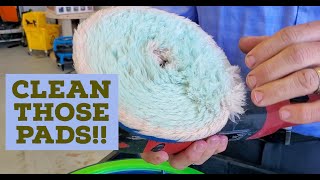 MIND BLOWN! The best way to clean polishing pads (ft. Yvan Lacroix)
