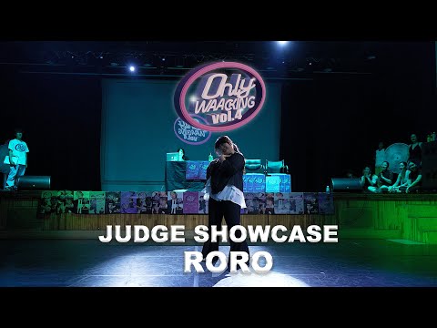 ROROㅣJUDGE SHOWCASEㅣONLY WAACKING vol.4 ㅣ KOREA