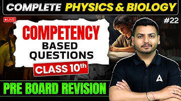 Competency-Based Questions Physics & Biology | Pre-Board Revision | By Raghvendra Sir
