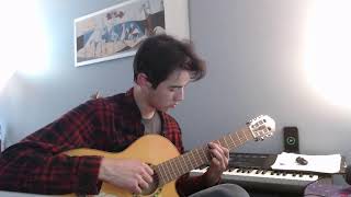 Practicing guitar (Sor Variations and Hotel from Undertale)