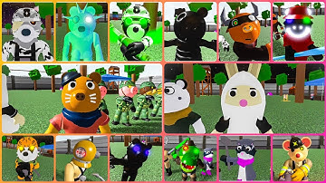 Piggy: Treacherous Series Bot Testing By VibingChezz All Jumpscares.