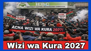 Millions of Angry Kenyans Storm IEBC offices after Chairman 