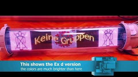 Ex LED matrix display (short version)