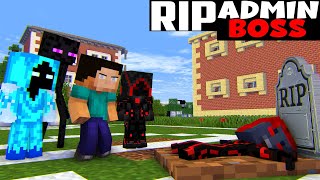 PART 2 - RIP ADMIN BOSS (GOOD ENTITY BECAME EVIL AGAIN!) - MINECRAFT MONSTER SCHOOL