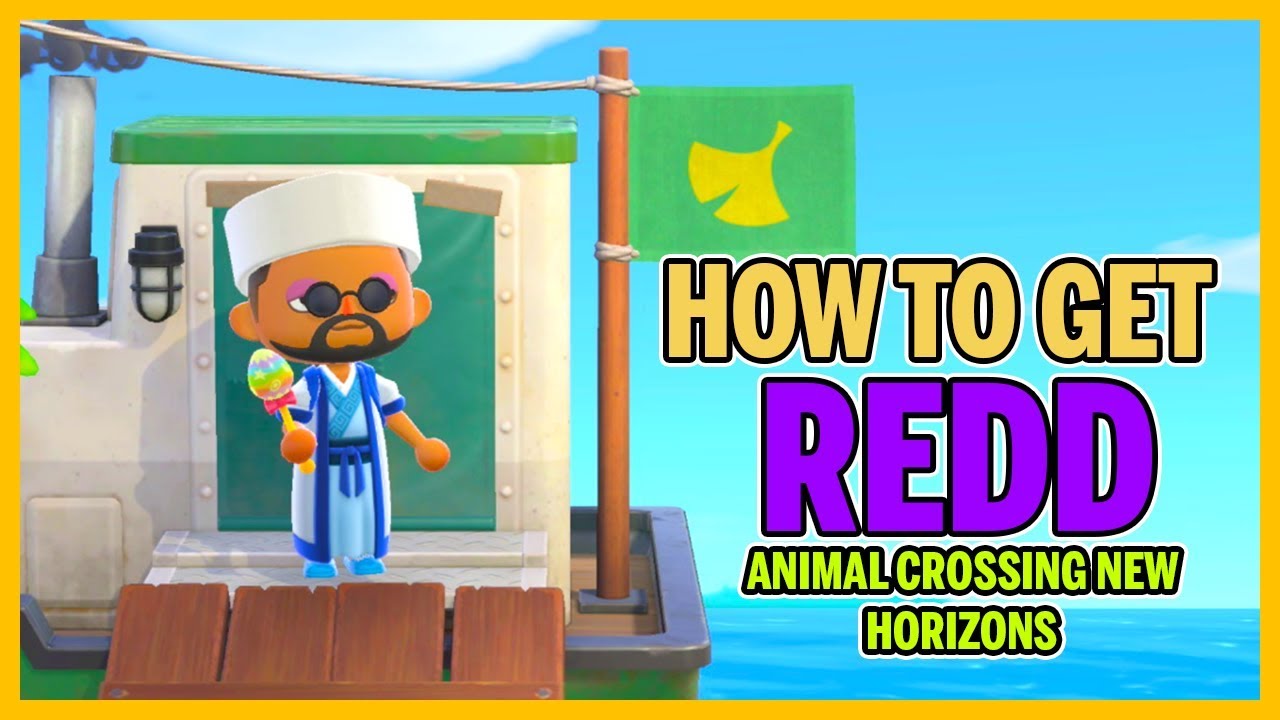 How to GET REDD in Animal Crossing New Horizons YouTube